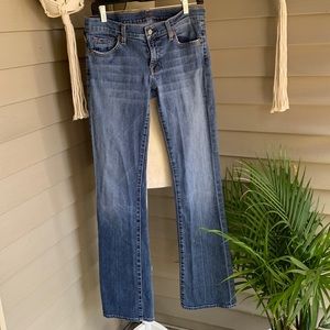 7 for all mankind boot cut jeans